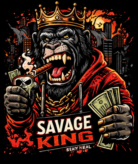 Savage Gorilla Urban Graphic Design